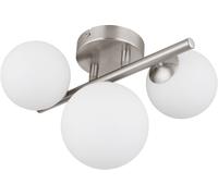 Globo Lighting Riha lámpara de pared 3x3.5 W blanco-níquel 56140-3W