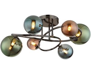 Globo Lighting Riha lámpara de techo 6x3.5 W verde-ahumado-azul-gris 56142-6D