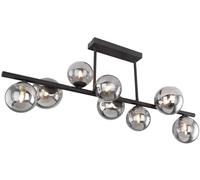 Globo Lighting Riha lámpara de techo x3.5 W negro-ahumado 56133-9D