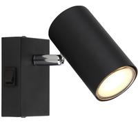 Globo Lighting Robby lámpara de pared 1x25 W negro-cromo 57911-1B