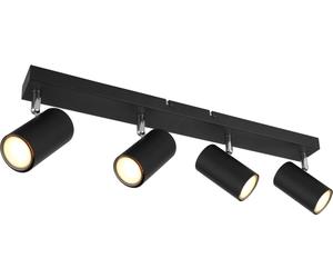 Globo Lighting Robby lámpara de techo 4x35 W negro-cromo 57911-4B