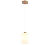 Globo Lighting Rowena lámpara colgante 1x60 W blanco-marrón 15977H