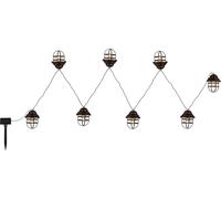 Globo Lighting Solar guirnalda exterior 1x0.06 W negro 33059-8