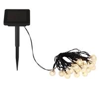 Globo Lighting Solar guirnalda exterior 1x0.06 W negro 36802-20