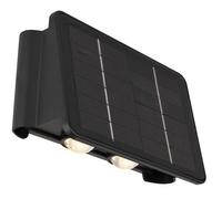 Globo Lighting Solar lámpara de pared 1x1 W negro 36496