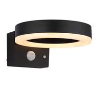 Globo Lighting Solar lámpara de pared 1x6 W negro 36507
