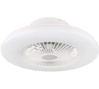 Globo Lighting Travo lámpara de techo con ventilador 1x30 W blanco 03628