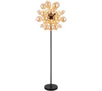 Globo Lighting Udo lámpara de pie 6x25 W negro-oro-ámbar 15633SA
