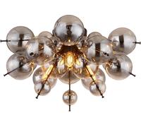 Globo Lighting Udo lámpara de techo 3x25 W negro-ahumado 15633DS