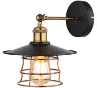 Globo Lighting Viejo lámpara de pared 1x60 W negro-cobre 15086BW