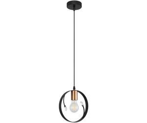 Globo Lighting Vigo lámpara colgante 1x60 W negro 15346-1