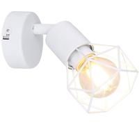Globo Lighting Xara I lámpara de pared 1x40 W blanco 54802W-1
