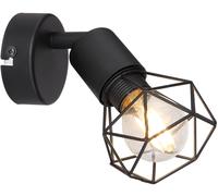 Globo Lighting Xara I lámpara de pared 1x40 W negro 54802S-1
