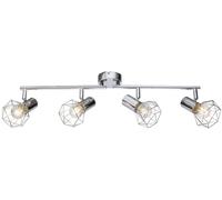 Globo Lighting Xara I lámpara de techo 4x40 W cromo 54802-4