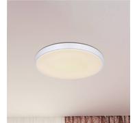 Globo Plafón LED Sonny, plata, CCT, Ø 50,5 cm