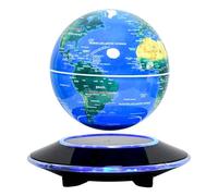 Globo Terráqueo Flotante Magnético de 6 Pulgadas con Iluminación LED de KAIMC para Niños, Decoración de Oficina Fresca para Hombres, Regalos de Cumpleaños Únicos