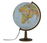 Globo terráqueo político-físico iluminado. Globo terráqueo Multi Globe AR de 42 cm