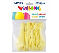 Globo vivalloons light pastel amarillo claro bolsa de 10