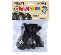 Globo vivalloons piratas bolsa de 8