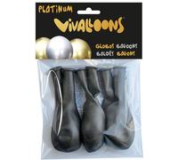 Globo vivalloons platinum antracita bolsa de 6