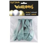 Globo vivalloons platinum verde bolsa de 6