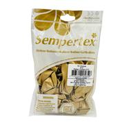 Globos De Látex, Color Réflex Dorado. Bolsa De 50 Uds. 12.5 CM-R5. #Serpemtex-Liragram
