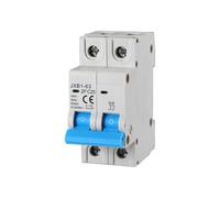 gloca Interruttore Magnetotermico Automatico 2P 25A 220V 6KA 2 Moduli DIN C25