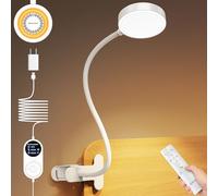 Glocusent Luz para Leer Libros en la Lama, LED Lampara Lectura con Pinza