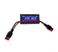 Glomc 150A Digital Lcd Analizador De Potencia Y Monitor De Consumo De Batería Con Retroiluminación Para Tensión, Corriente Y Medición De Poder En Aviones Rc, Energía Solar Y Eléctrica (150A)