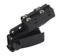Glomc Interruptor de autobloqueo de 16 A compatible con amoladora Bgv-2122-004, gatillo de botón de presión de 250 V para pulidora angular, pieza de repuesto de herramienta eléctrica de taladro