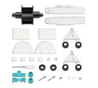 Glomc Kit de turbina de marco en A para aspiradora de piscina, piezas de repuesto para Hayward para Navigator y para piscina para Vac Ultra, plástico blanco de 11 x 3.9 x 3.9 pulgadas, para