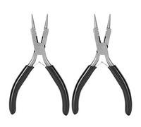 Glomora Alicates de punta redonda 4 en 1, herramienta multifunción para hacer joyas para envolver cables y reparar relojes