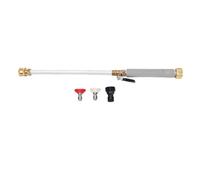 Glomora High Pressure Power Washer Wand 0 and 40 Degree Nozzles Watering Sprayer Cleaning Tool for 1/2 3/4 Inch Garden Hose