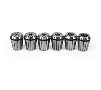 Glomora Juego de resortes precisos de mandril de 6 piezas, fresadora de grabado CNC Accesorios industriales ER32 para fresadora de máquina de grabado