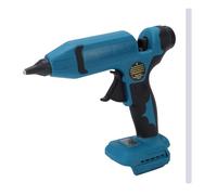 Glomora Pistola de Pegamento inalámbrica apta para BL1815 BL1820 BL1530 BL1840 BL1850 BL1860 batería con Palo para Manualidades Pantalla Digital LED Temperatura Ajustable de Mano