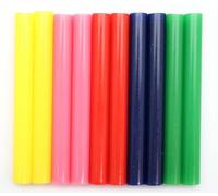 GLOREX 6 1837 047 - Barras de pegamento caliente, 1,1 x 10 cm, 10 barras de pegamento para pistola de pegamento caliente, de colores