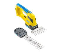 GLORIA Tijeras Cortacésped y Arreglasetos FineCut 18V Compact | Corte Fácil | Sin batería | Compatibile con BOSCH 18V POWER FOR ALL | Herramienta 2 en 1 | Cuchilla hierba 14 cm y setos 20 cm | Peso 1,4kg