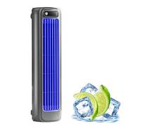 Glosrity ventilador de torre sin cuchilla, circulador de aire portátil con 3 velocidades, operación tranquila para dormitorio Dormitorio Dormitorio de oficina, dispositivo de enfriamiento de escritori