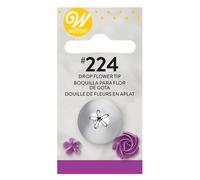 Glotomania Boquilla #224 Wilton - Flor de Gota para Repostería