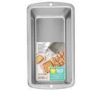 Wilton 03-3130 Molde para Pan, Grande, Receta Derecha, Antiadherente, 23,5 cm x 13,3 cm, Acero aleado, Colores Variados