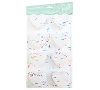 Glotomania Molde Silicona Scrapcooking Funfetti Corazones - Apto Horno y Microondas