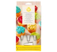 Glotomania Set de Decoración de Cupcakes Wilton - Boquillas y Mangas