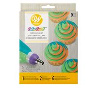 Glotomania - SET PARA DECORAR 'COLOR SWIRL' - WILTON - Utensilios de Repostería