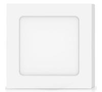 Glowster Downlight LED cuadrado de superficie 6W, luz cálida, ideal para iluminación interior y ambientes acogedores.