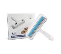 Glückpet Rodillo Quitapelos para Mascotas Reutilizable Mango Ergonómico Goma Recta Glückpet
