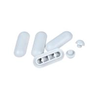 GMBYLBY Fundas antideslizantes para asientos de inodoro con junta de parachoques, universales, para tapa amortiguadora