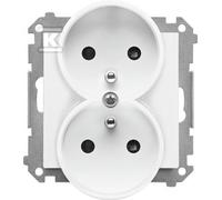 GN.2-KR.Z/U Interruptor blanco mate SIMON55 TGZ2MCZ.01/111