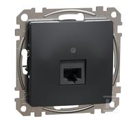 GN.KOMP.RJ45 5UTP NEGRO ANTRACITA.SEDNA DEL SDD114451