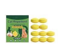 GNAUMORE Bolas Repelentes para Gatos ，Píldoras repelentes para Gatos，Ideal para Uso Interior y Exterior con Cat，Repelente Natural con Fragancias de Menta y Citronela，Seguro e inofensivo，10pc