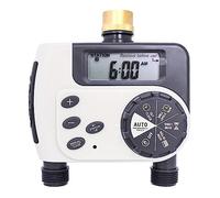 GNCGarden Orbit 94148 Buddy II - Programador de riego - Digital - Programador de riego con Dos Puertos - Programador de riego a Pilas